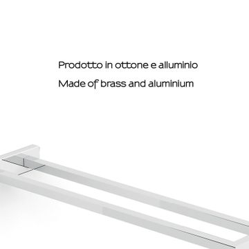 Elba fixed towel rack by GEDY - view 3