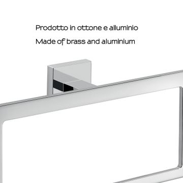 Elba towel ring by GEDY - view 4