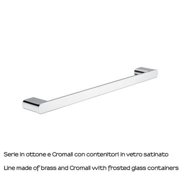 Azzorre towel holder 50 cm by GEDY - view 4