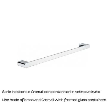 Azzorre towel holder 65 cm by GEDY - view 4