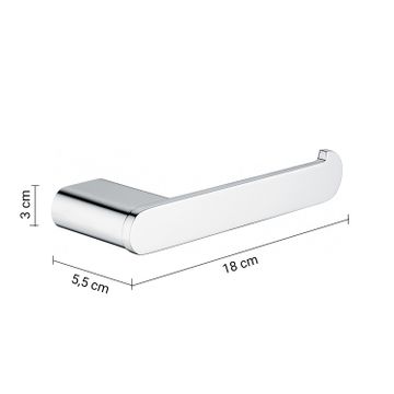 Azzorre toilet paper holder by GEDY - view 2