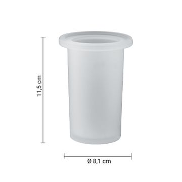 Azzorre toothbrush holder for towel rail by GEDY - view 2