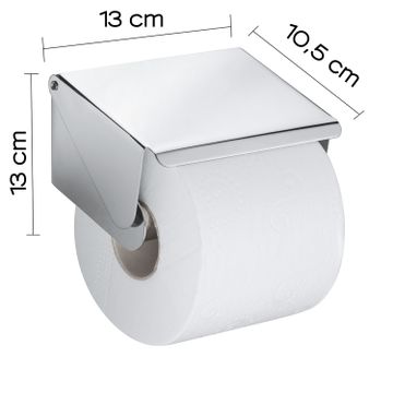 Canarie toilet paper holder with cover by GEDY - view 2