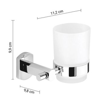 Edera Plus toothbrush holder by GEDY - view 2