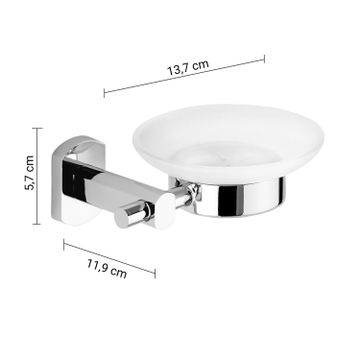 Edera Plus soap holder by GEDY - view 2