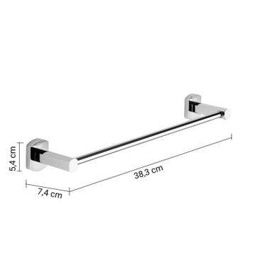 Edera Plus towel holder 35 cm by GEDY - view 2