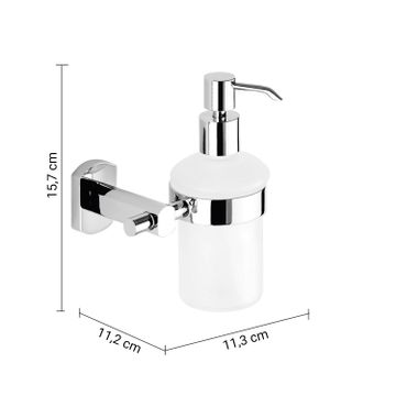 Edera Plus soap dispenser by GEDY - view 2