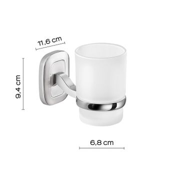 Everest toothbrush holder by GEDY - view 2