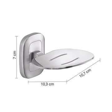 Everest fixed soap holder by GEDY - view 2
