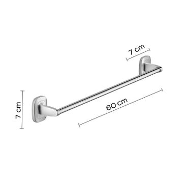 Everest towel holder 60 cm by GEDY - view 2