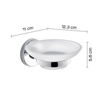 Felce soap holder by GEDY - view 2