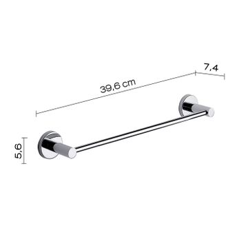Felce towel holder 35 cm by GEDY - view 2