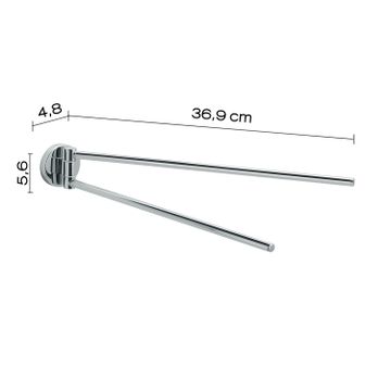 Felce jointed towel holder by GEDY - view 2