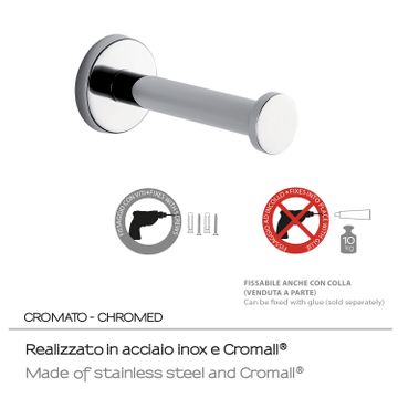 Felce toilet paper holder by GEDY - view 3