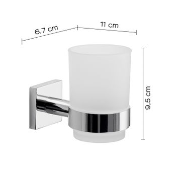 Fuji toothbrush holder by GEDY - view 2