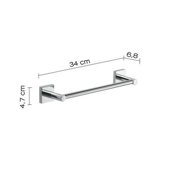 Fuji towel holder 30 cm by GEDY - view 4