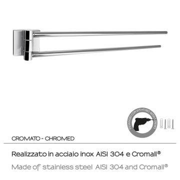 Fuji jointed towel holder by GEDY - view 2