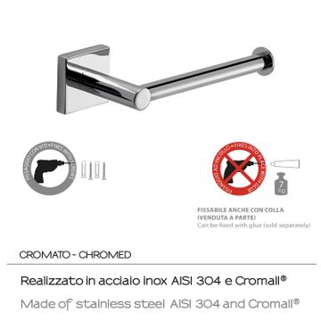 Fuji toilet paper holder by GEDY - view 3