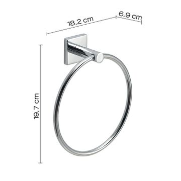 Fuji towel ring by GEDY - view 2