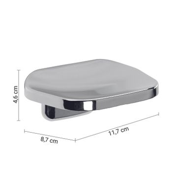 K2 fixed soap holder by GEDY - view 2