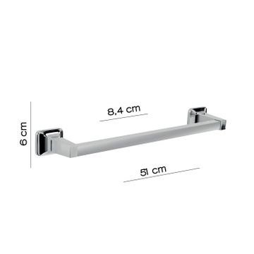K2 towel holder 45 cm by GEDY - view 2
