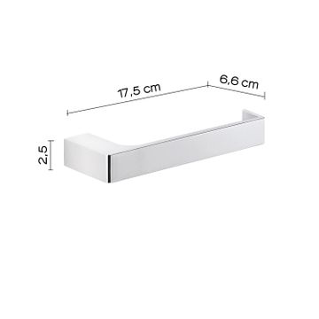 Pirenei toilet paper holder by GEDY - view 2