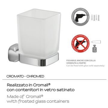 Stelvio toothbrush holder by GEDY - view 3