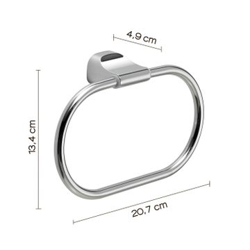 Stelvio towel ring by GEDY - view 2