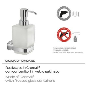 Stelvio soap dispenser by GEDY - view 3