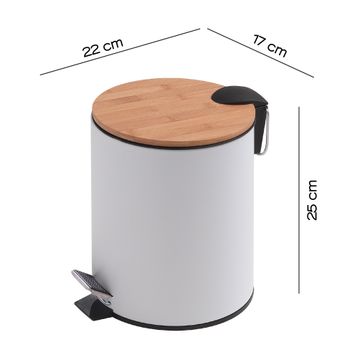Kenta pedal bin by GEDY - view 2