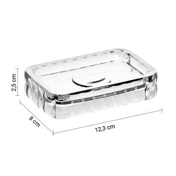 Glady soap holder trasparent by GEDY - view 2