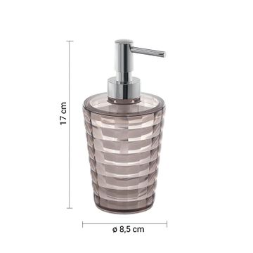 Glady soap dispenser moka by GEDY - view 2