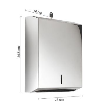 Elite paper towel sheets dispenser by GEDY - view 2