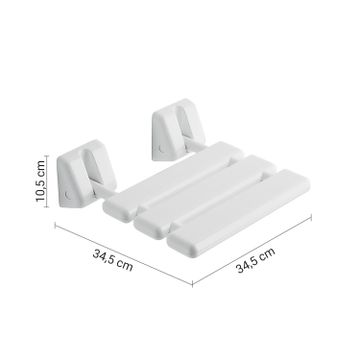 Sicura folding shower seat by GEDY - view 2