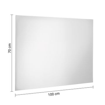 Alfred polished edge mirror 70×100 by GEDY - view 2