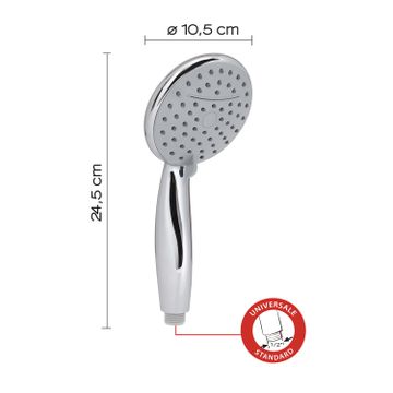 Tech 08 hand shower 3 jets by GEDY - view 2