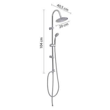 Easy 00 adjustable shower column by GEDY - view 2