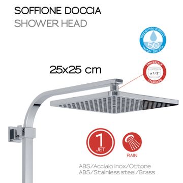 Star mix 01 extensible shower column by GEDY - view 3