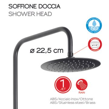 Star mix 03 extensible shower column by GEDY - view 5