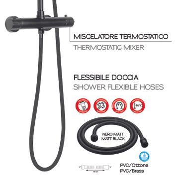 Star mix 03 extensible shower column by GEDY - view 8