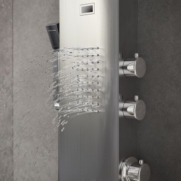 Spa 02 multi-functions shower panel stainless by GEDY - view 4