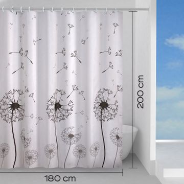 Desiderio shower curtain 180×200 cm by GEDY - view 2