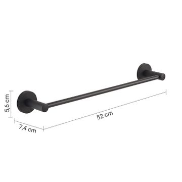 Felce towel holder 50 cm by GEDY - view 2
