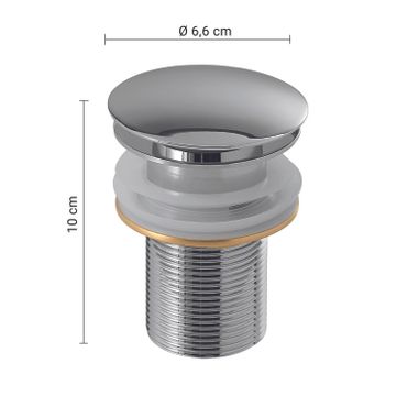 Clic clac 01 exposed shower mixer by GEDY - view 2
