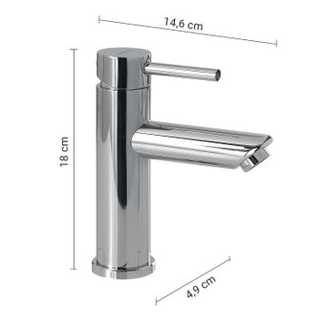 Garda low washbasin mixer by GEDY - view 2