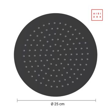 High pro plus 02 5-piece shower set, round by GEDY - view 6