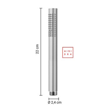High pro plus 04 5-piece shower set, round by GEDY - view 2