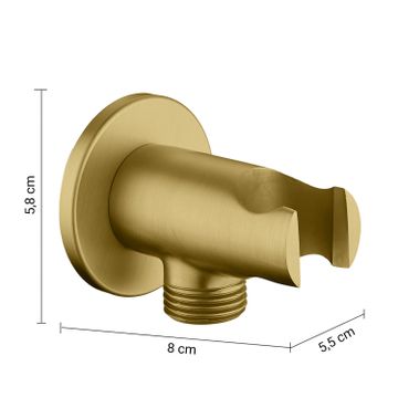 High pro plus 07 5-piece shower set, round by GEDY - view 3