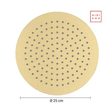 High pro plus 07 5-piece shower set, round by GEDY - view 6
