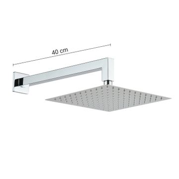 High pro plus 08 5-piece shower set, square by GEDY - view 5